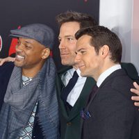 Will Smith, Ben Affleck and Henry Cavill at 'Batman v Superman' Premiere in New York