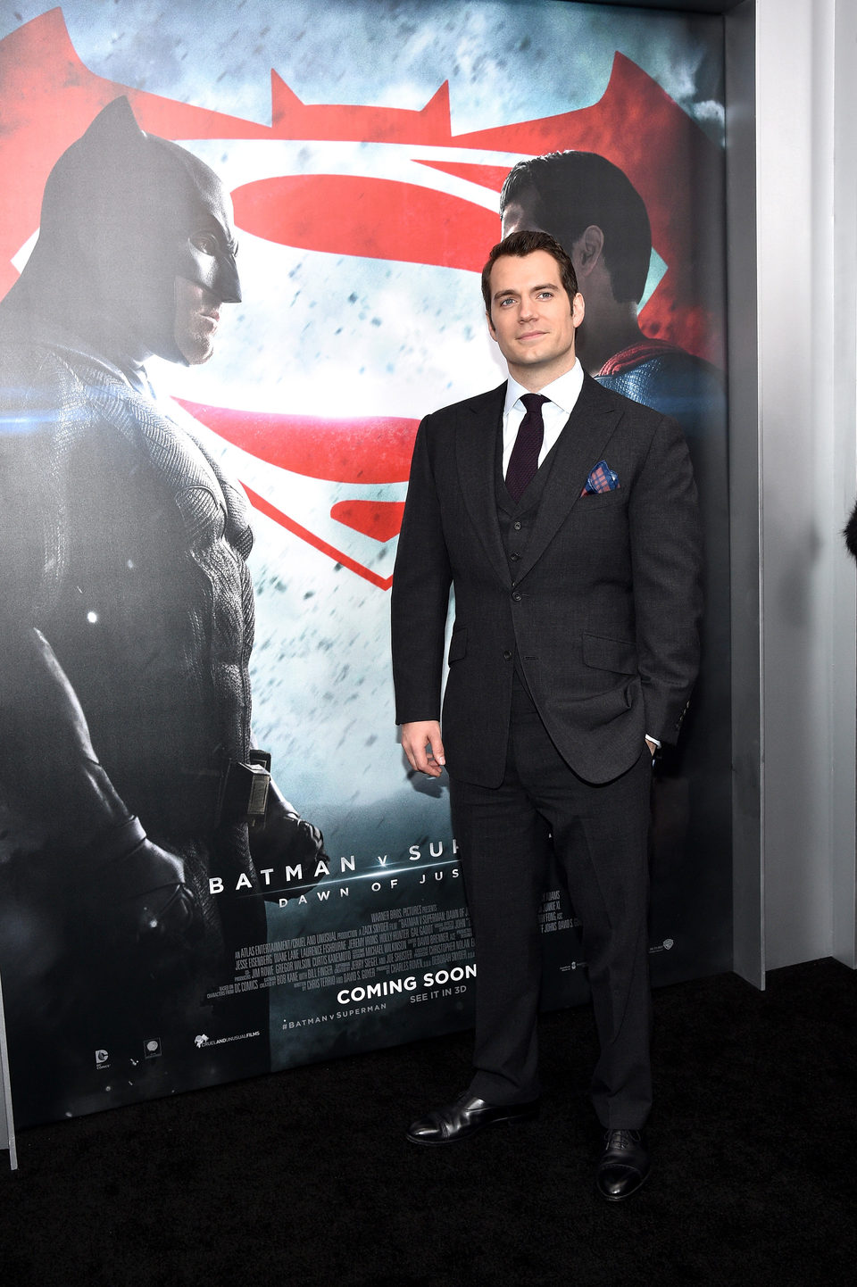 Henry Cavill at 'Batman v Superman' Premiere in New York