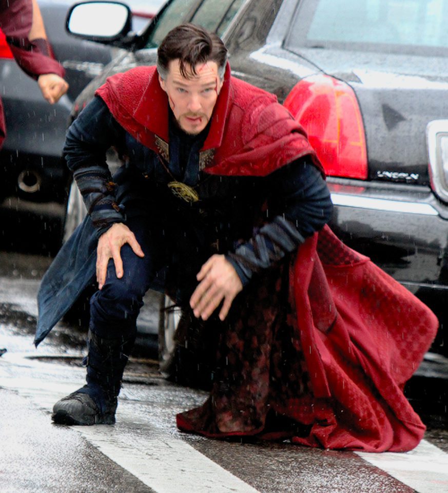 Benedict Cumberbatch injured in 'Doctor Strange' shooting set