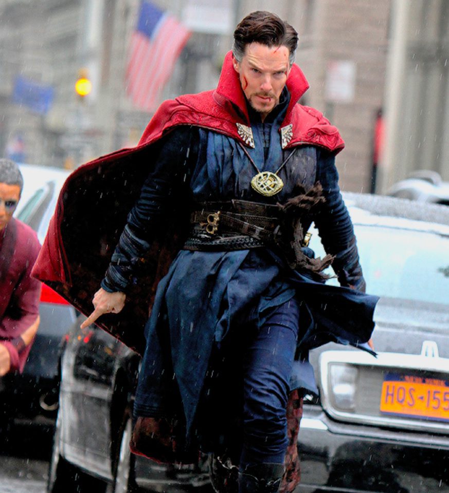 Benedict Cumberbatch is already to fly in 'Doctor Strange' shooting