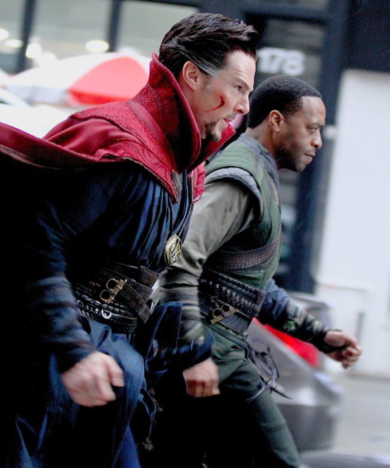 Benedict Cumberbatch and Chiwetel Ejiofor going to fight