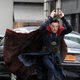 Benedict Cumberbatch ready to attack in 'Doctor Strange' shooting