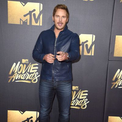 Chris Pratt at the 2016 MTV Movie Awards' red carpet