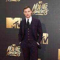 Ed Skrein at the 2016 MTV Movie Awards' red carpet