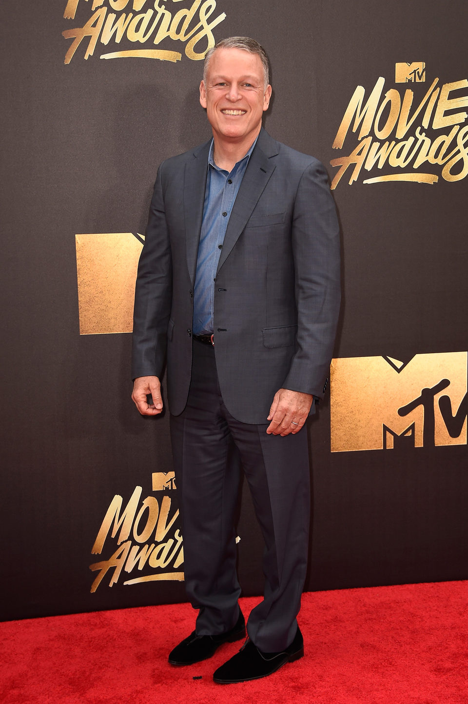 Larry Shuman at the 2016 MTV Movie Awards' red carpet