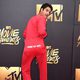 Tyler Posey joking at the 2016 MTV Movie Awards' red carpet