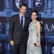 Amanda Peet and David Benioff at the premiere of 'Game of Thrones' Season Six