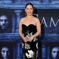 Emilia Clarke at the premiere of 'Game of Thrones' Season Six