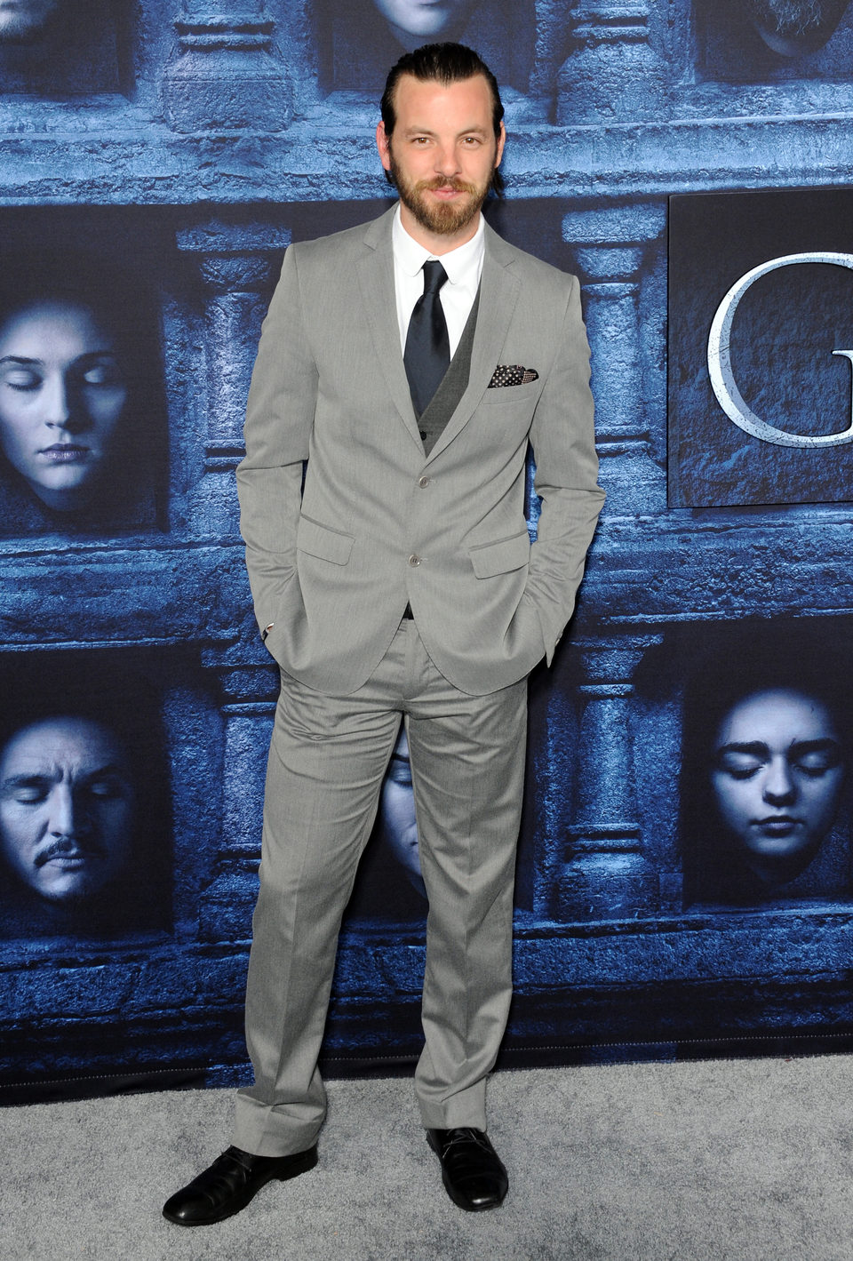 Gethin Anthony at the premiere of 'Game of Thrones' Season Six