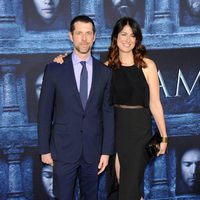 D. B. Weiss accompanied at the premiere of 'Game of Thrones' Season Six