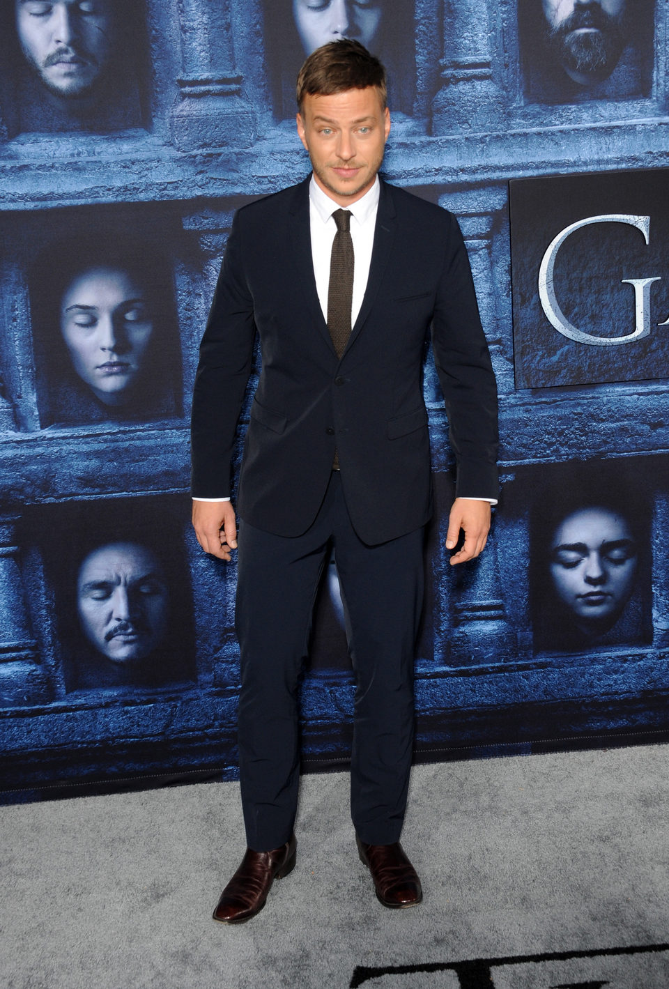 Tom Wlaschiha at the premiere of 'Game of Thrones' Season Six