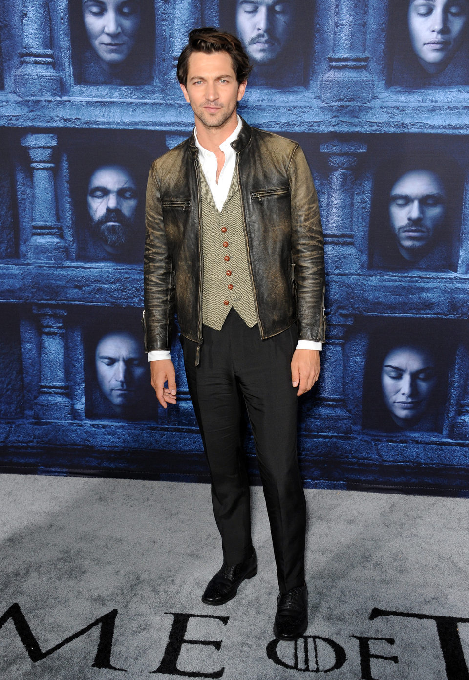 Michiel Huisman at the premiere of 'Game of Thrones' Season Six