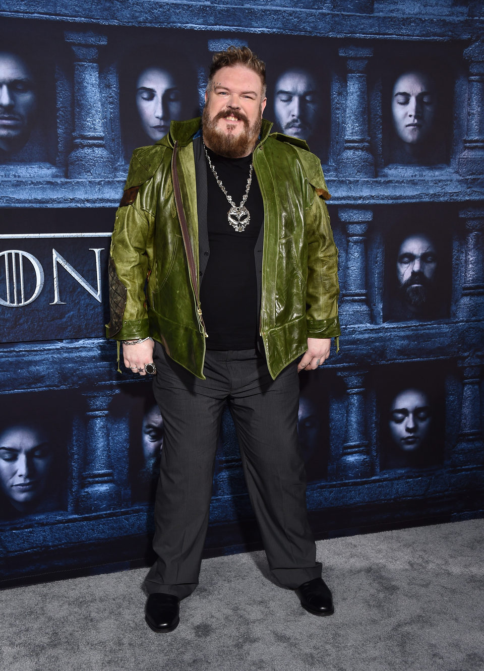 Kristian Nairn at the premiere of 'Game of Thrones' Season Six