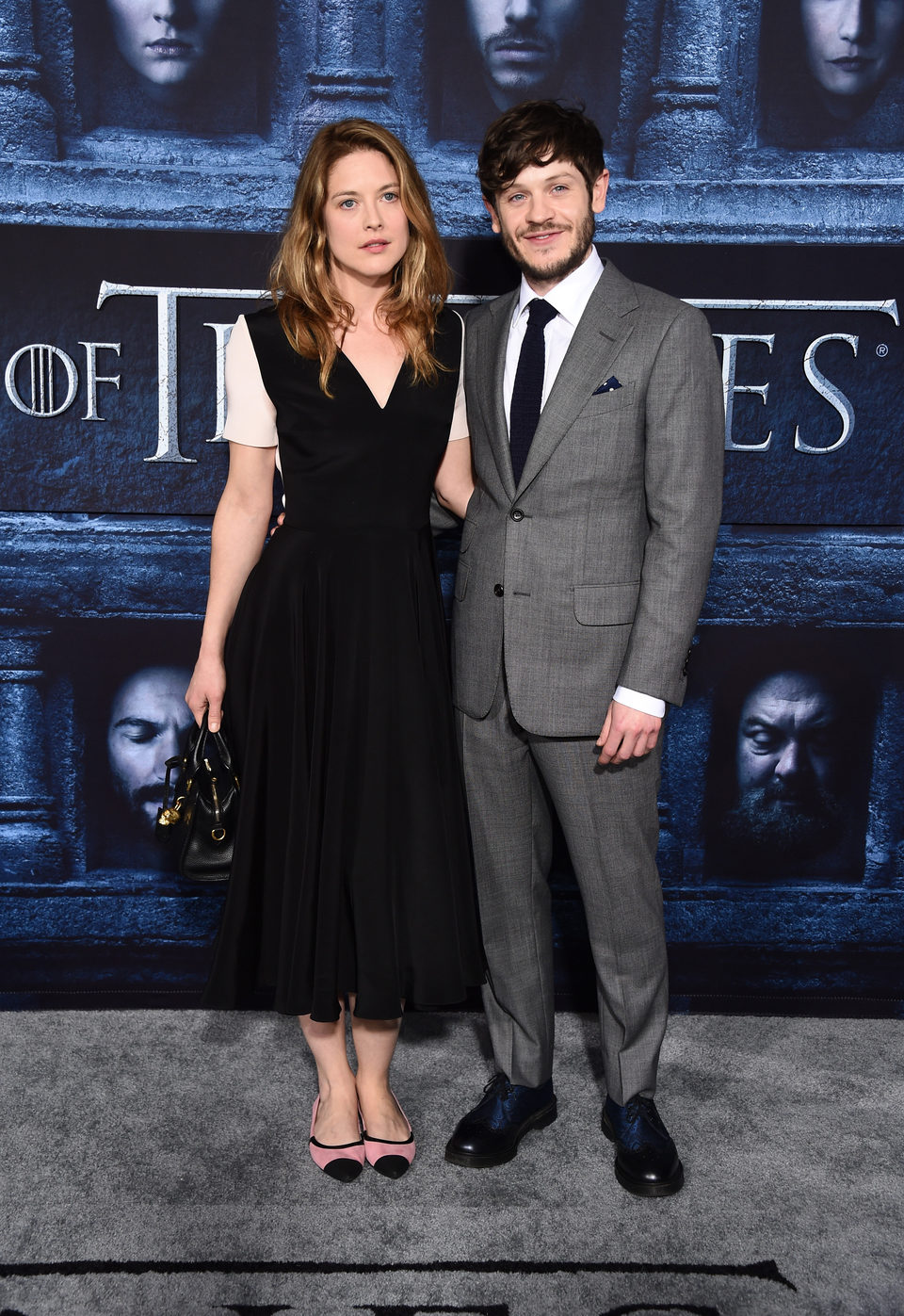 Iwan Rheon at the premiere of 'Game of Thrones' Season Six