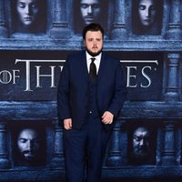 John Bradley at the premiere of 'Game of Thrones' Season Six