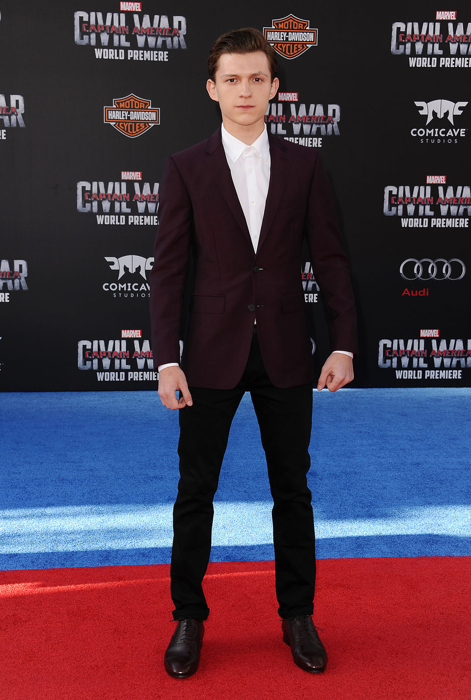 Tom Holland at 'Captain America: Civil War' World Premiere