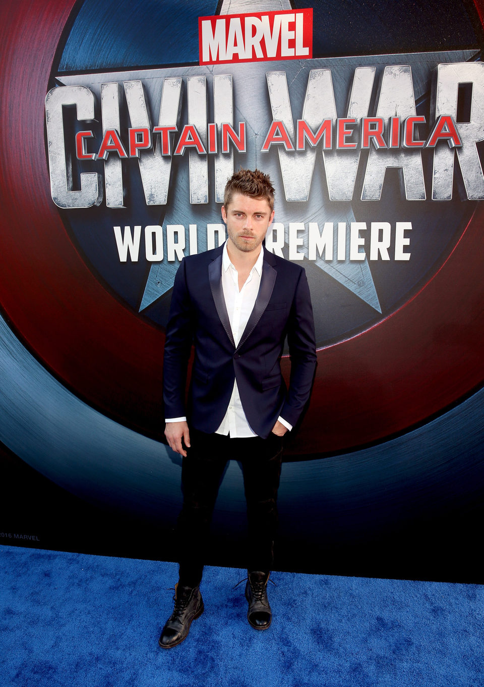 Luke Mitchell at 'Captain America: Civil War' World Premiere