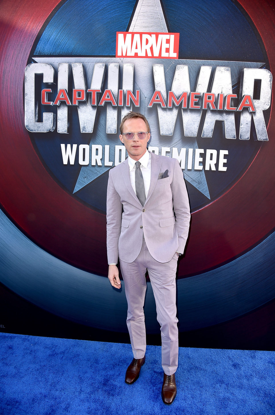 Paul Bettany at 'Captain America: Civil War' World Premiere