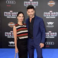 Frank Grillo and Wendy Moniz at 'Captain America: Civil War' World Premiere