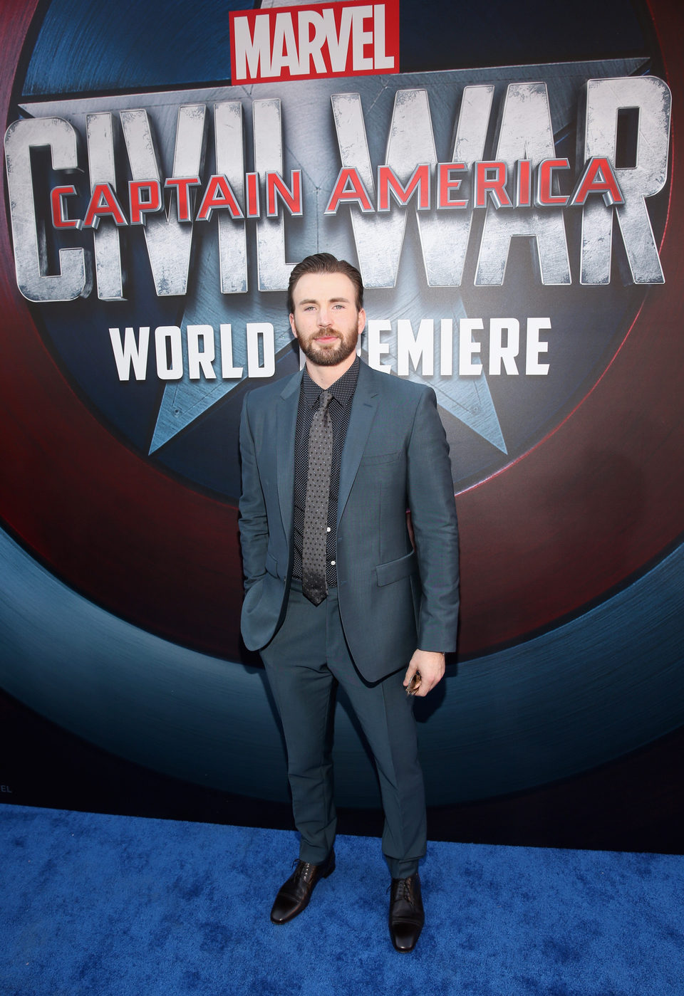 Chris Evans at 'Captain America: Civil War' World Premiere