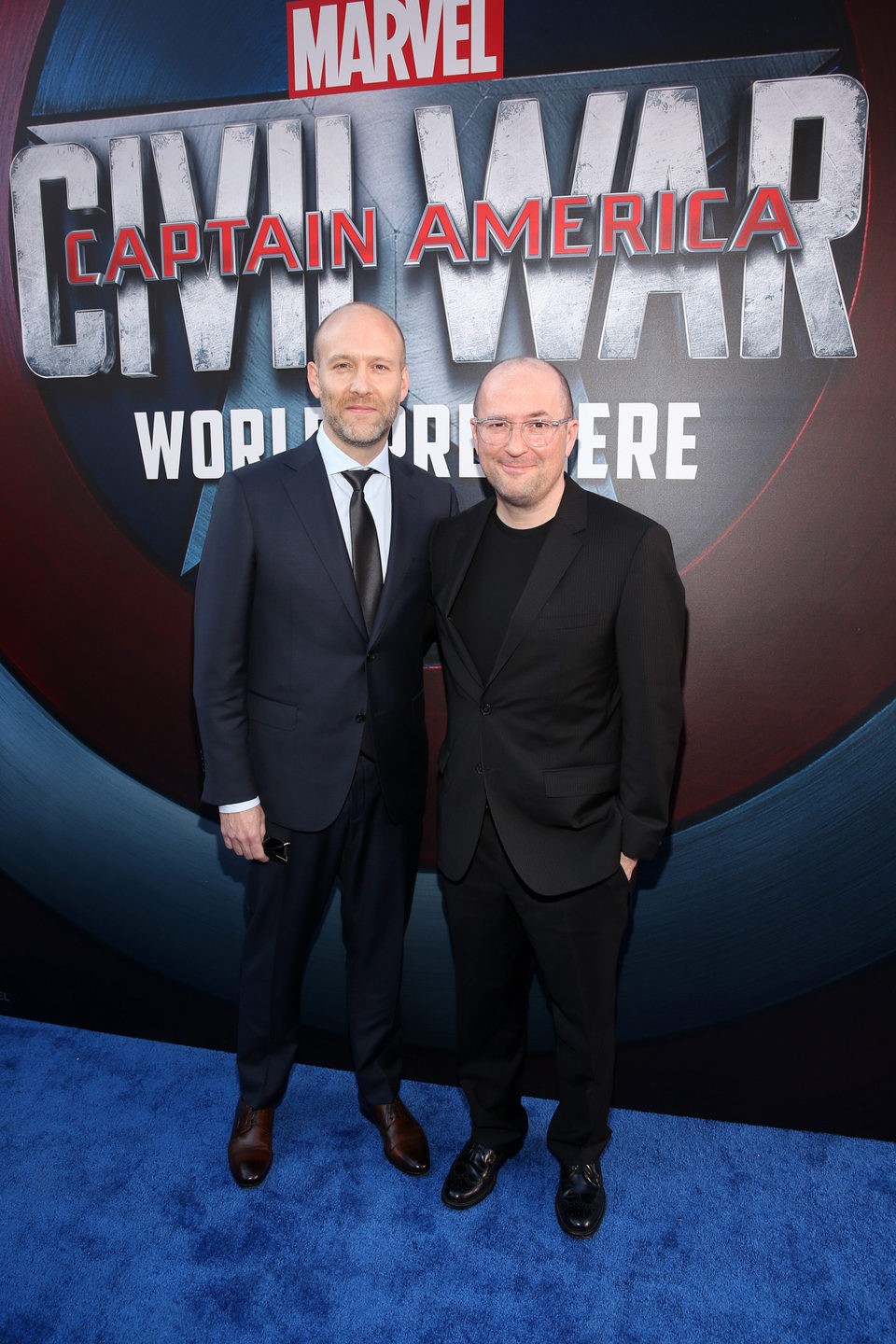 Christopher Markus and Stephen McFeely at 'Captain America: Civil War' World Premiere