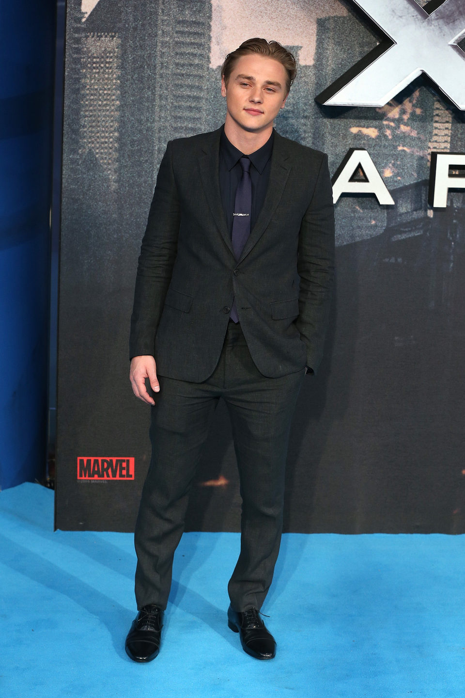 Ben Hardy at the 'X-Men: Apocalypse' London premiere