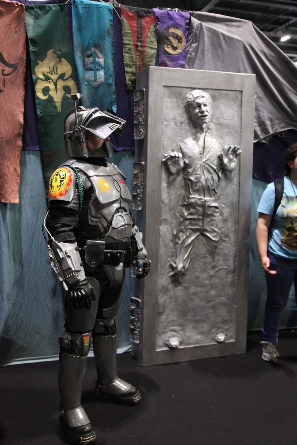 Mandalorian Mercenary Cosplay in Star Wars Celebration 2016