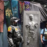 Mandalorian Mercenary Cosplay in Star Wars Celebration 2016