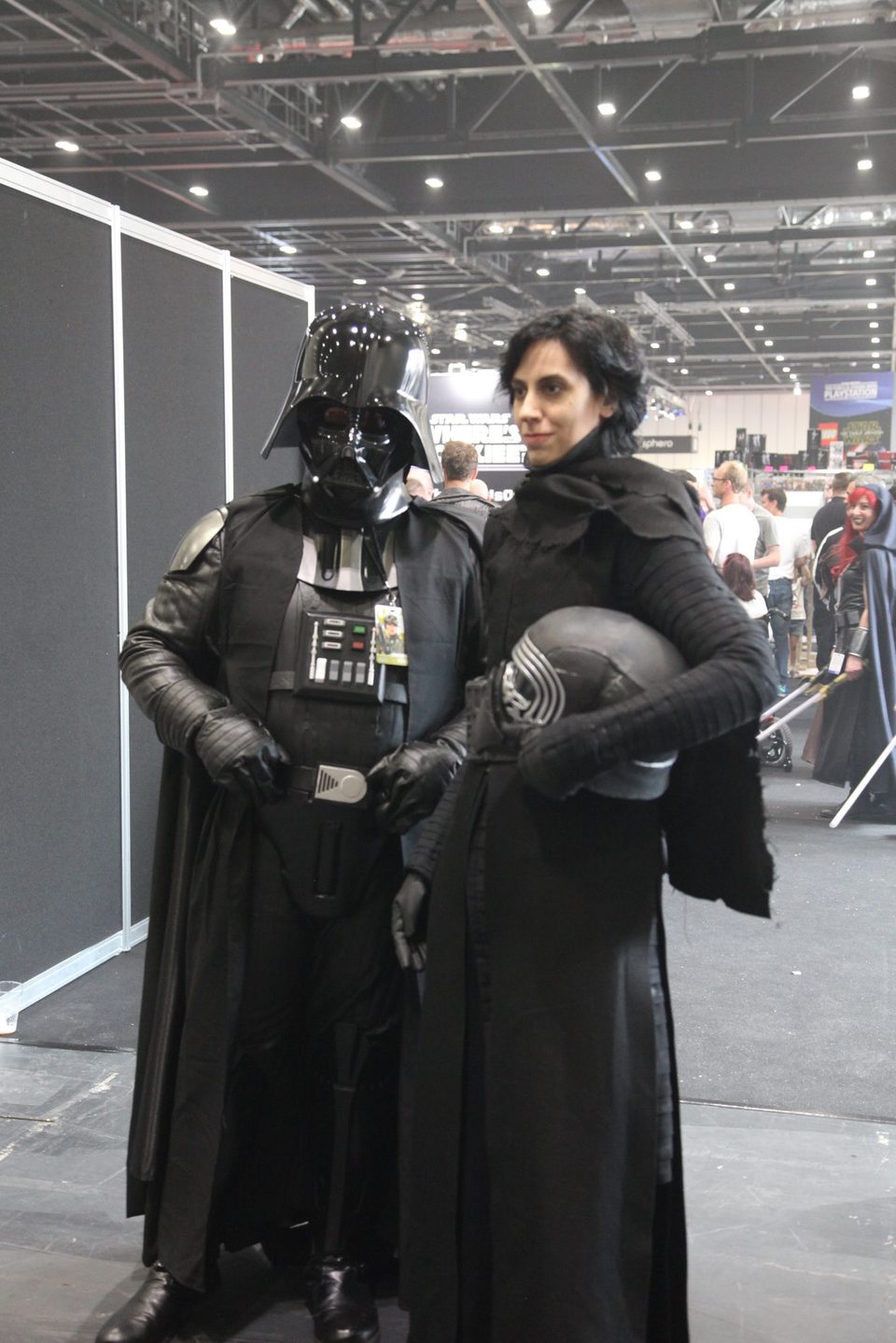 Darth Vader and Kylo Ren Cosplay in Star Wars Celebration 2016