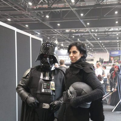 Darth Vader and Kylo Ren Cosplay in Star Wars Celebration 2016