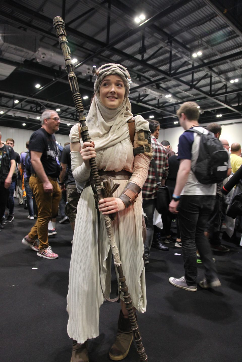 Rey Cosplay in Star Wars Celebration 2016