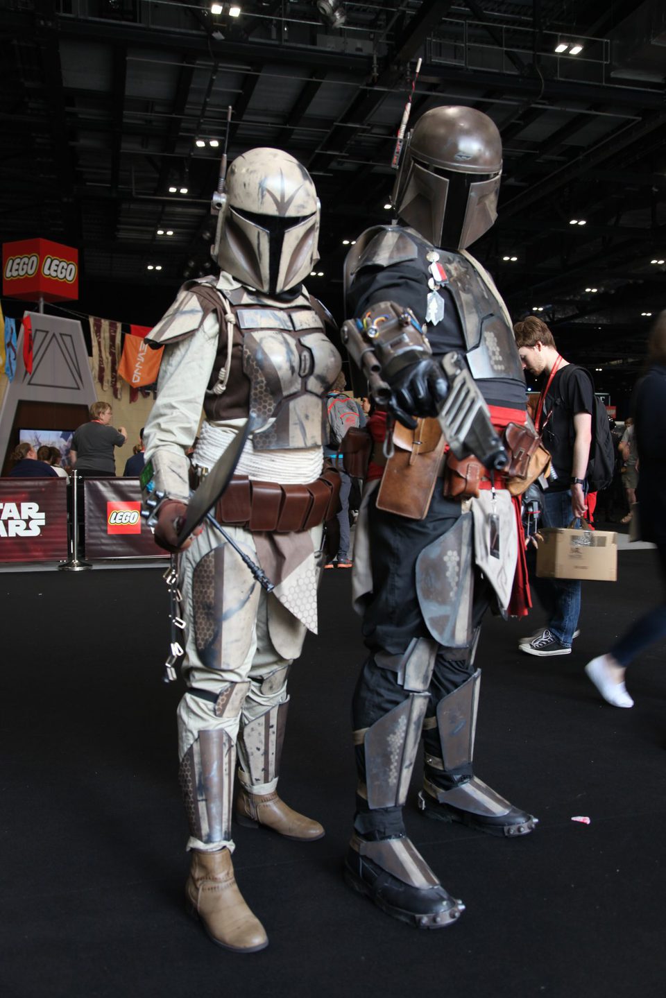 Boba Fett and Mandalorian Mercenary Cosplay in Star Wars Celebration 2016