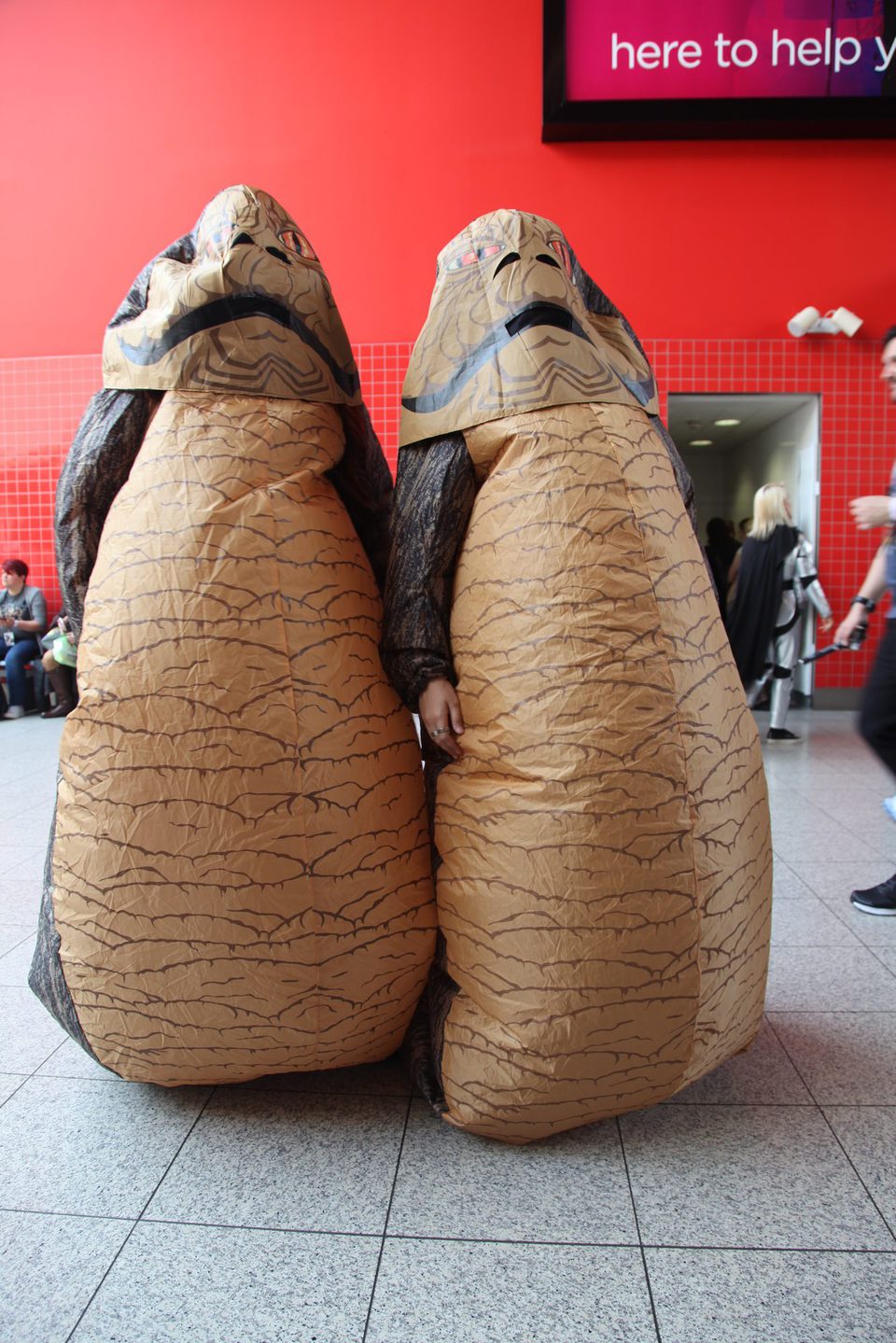 Jabba Cosplay in Star Wars Celebration 2016