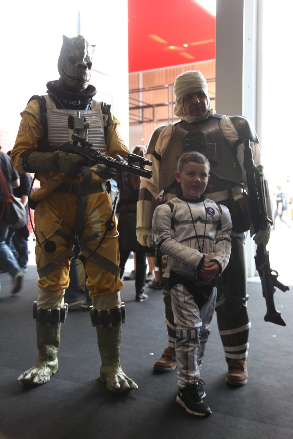 Soldiers Cosplay in Star Wars Celebration 2016