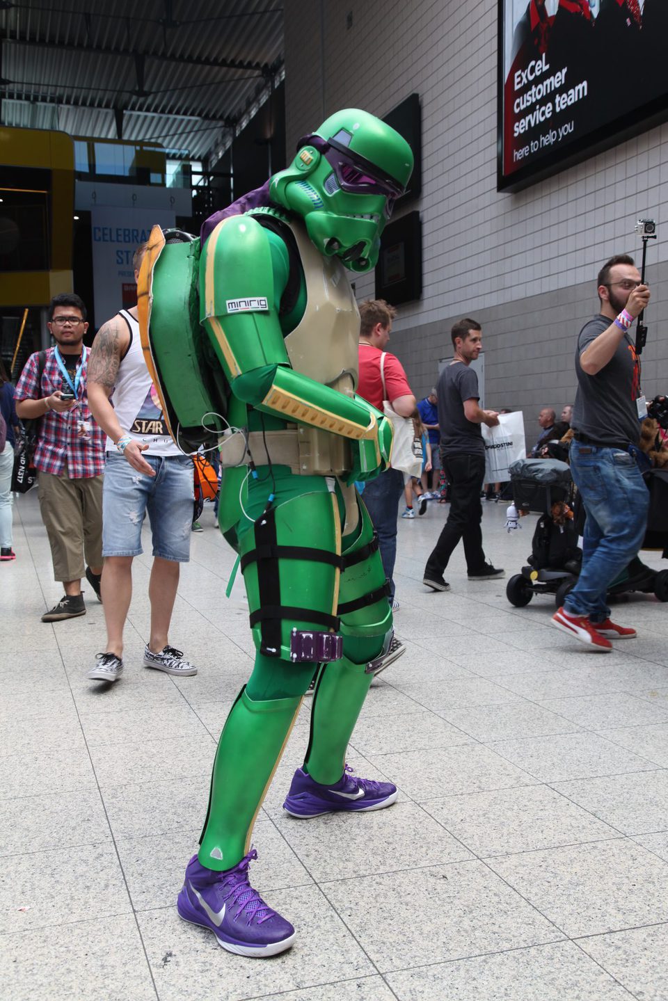 Boba Fett Cosplay in Star Wars Celebration 2016