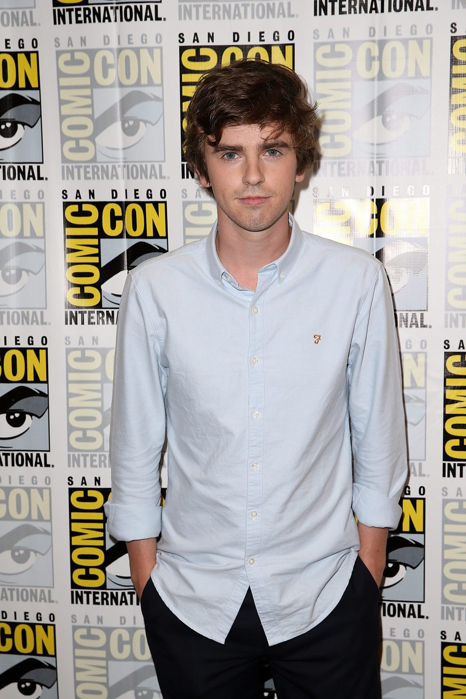 Freddie Highmore attend the Comic-Con International 2016