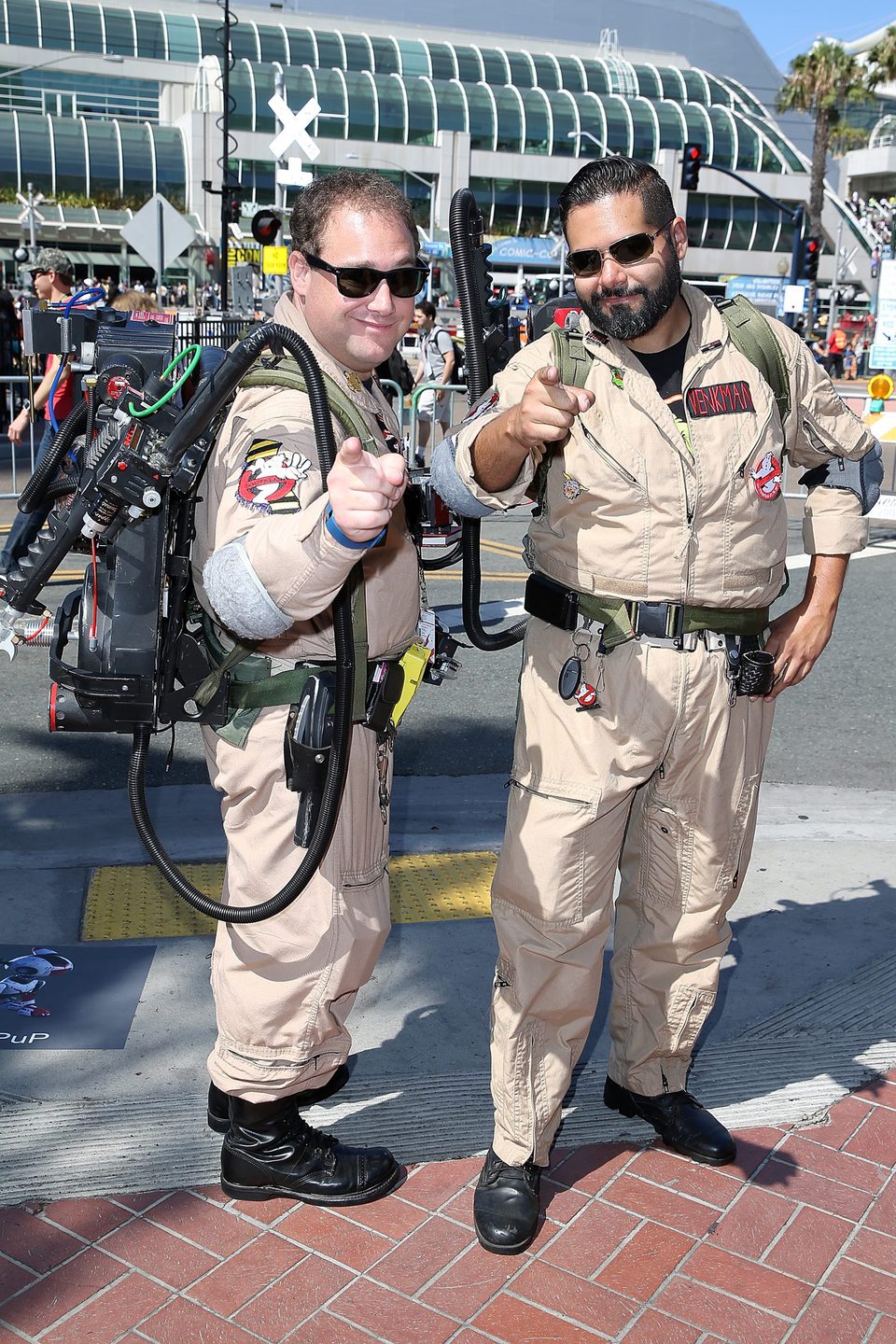 'Ghostbusters' Cosplay attend the Comic-Con International 2016