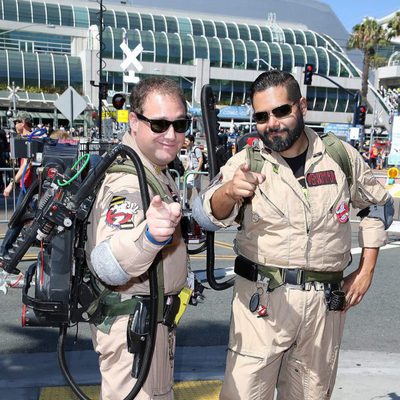 'Ghostbusters' Cosplay attend the Comic-Con International 2016