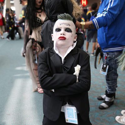 The Joker Cosplay attend the Comic-Con International 2016