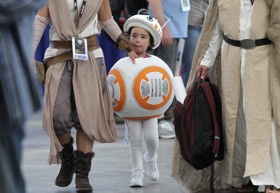 BB-8 Cosplay attend the Comic-Con International 2016