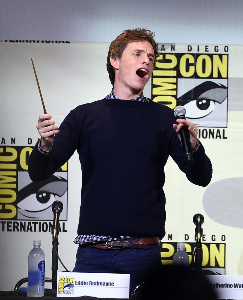 Eddie Redmayne at 2016's Comic-Con