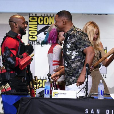 Will Smith and Margot Robbie with there characters of 'Suicide Squad'