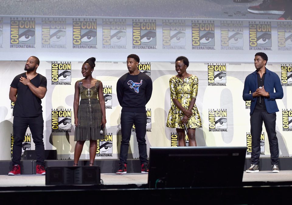 'Black Panther' cast at Marvel's Panel