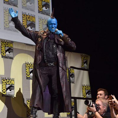 Michael Rooker make up at Comic-Con