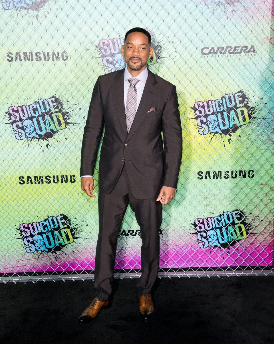 Will Smith at the 'Suicide Squad' world premiere