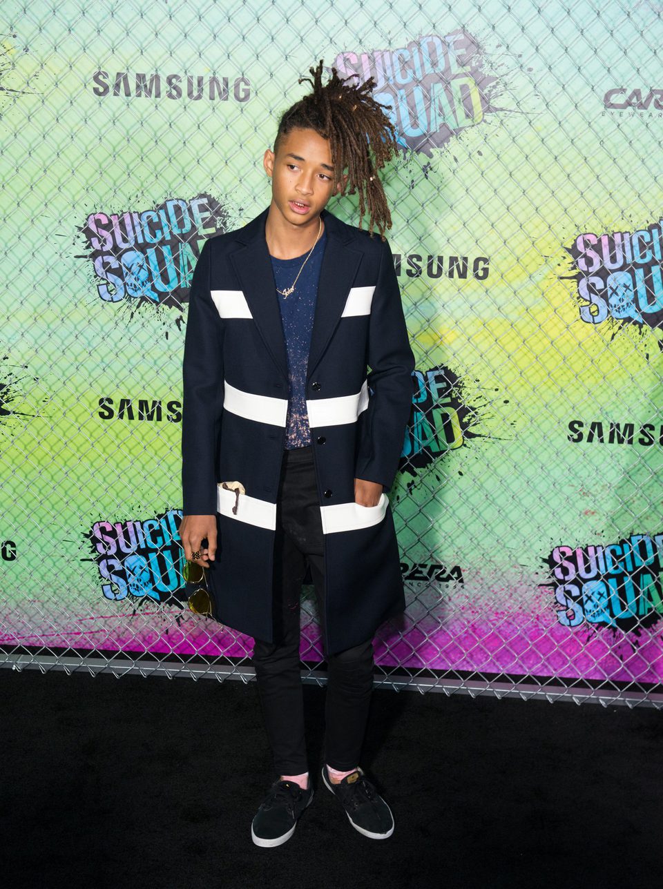 Jaden Smith at the 'Suicide Squad' world premiere