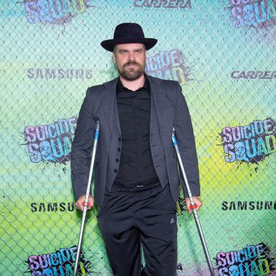 David Harbour at the 'Suicide Squad' world premiere