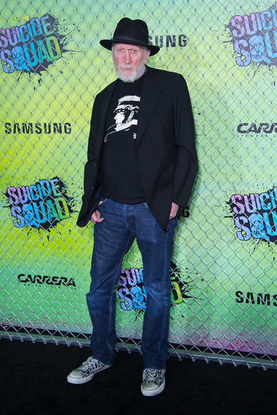 Frank Miller at the 'Suicide Squad' world premiere