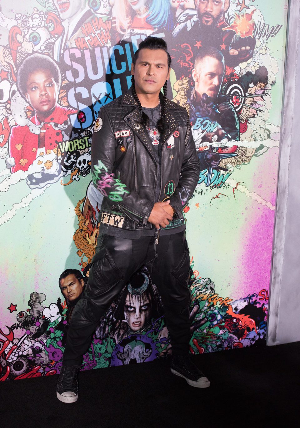 Adam Beach at the 'Suicide Squad' world premiere