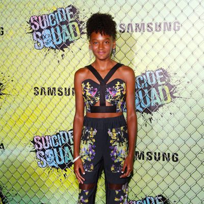 Shailyn Pierre-Dizon at the 'Suicide Squad' world premiere